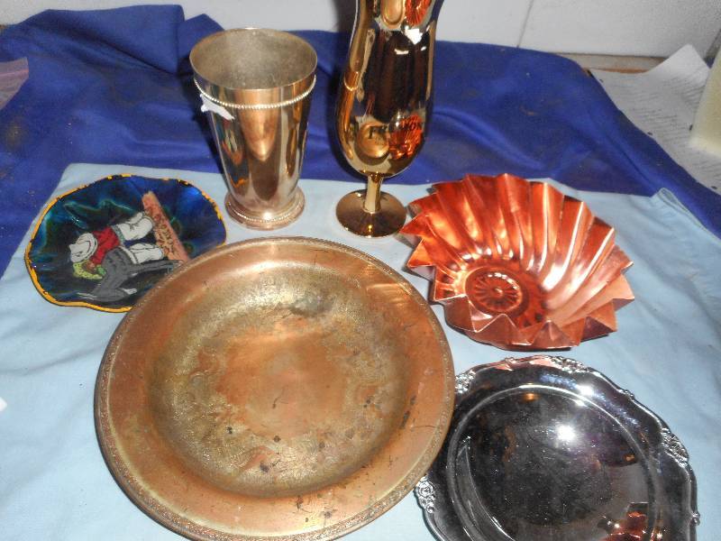 lot 166 image: BRASS AND COPPER