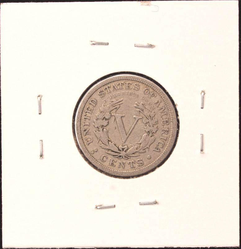 lot 03 image: 1912-D LIBERTY V NICKEL FINE