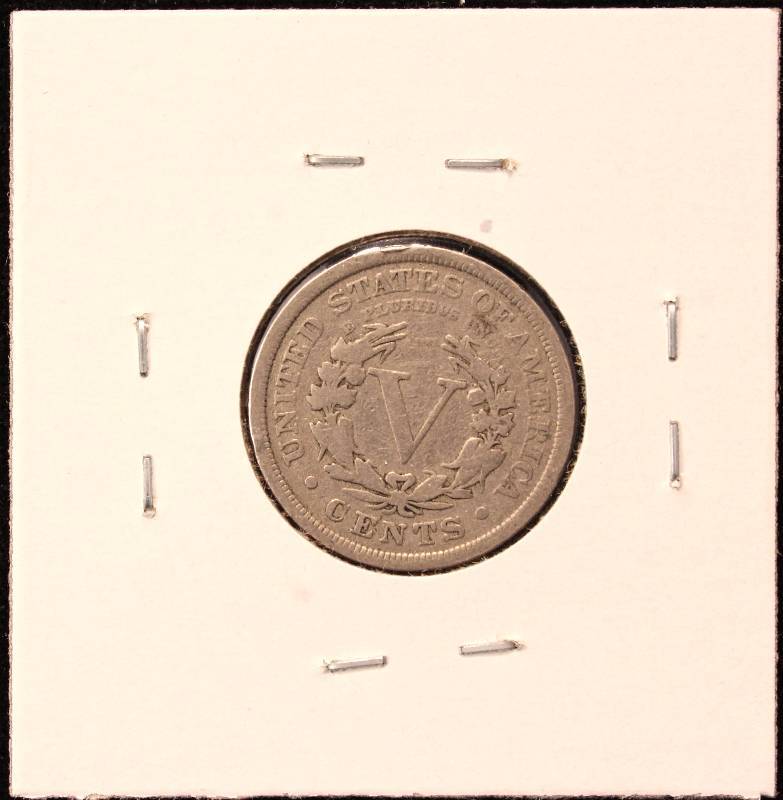 lot 53 image: 1907 LIBERTY V NICKEL FINE