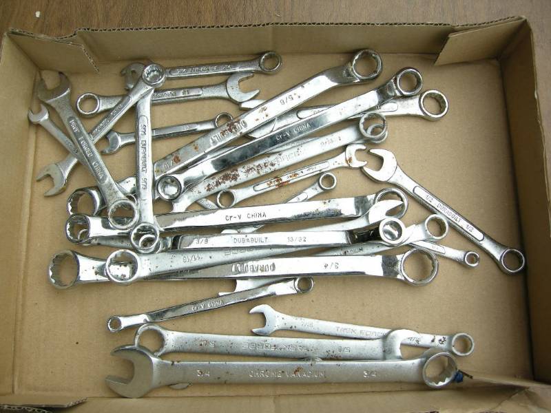 lot 66 image: Misc Wrenches