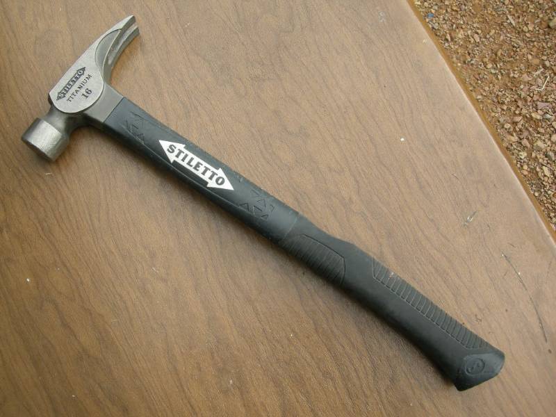 lot 59 image: Stiletto Titanium Framing Hammer