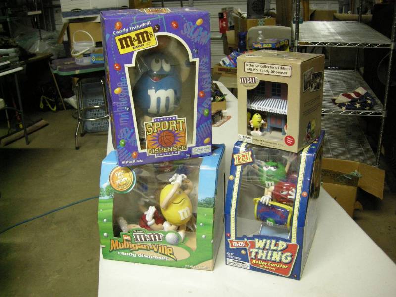 lot 80 image: M&Ms Collectibles