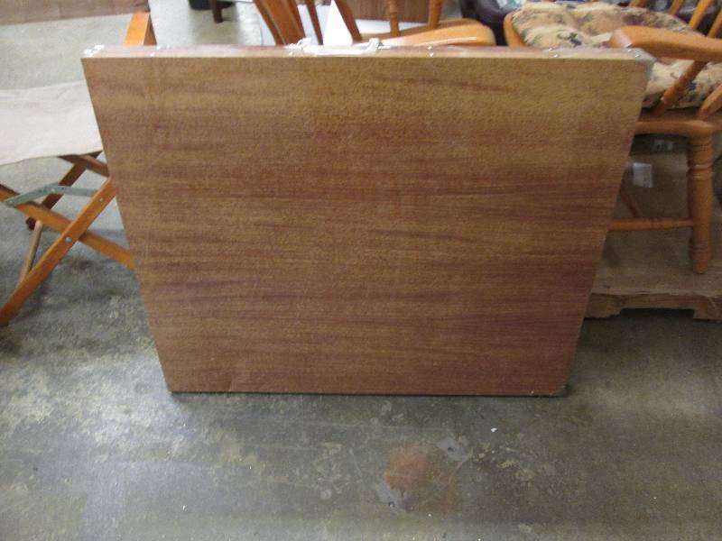 lot 7 image: Metal Folding Table with Handle 3x5...