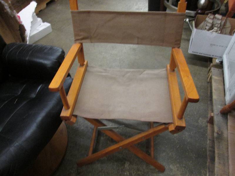 lot 8 image: Directors Chair...
