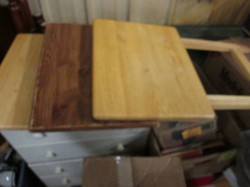lot 45 image: Lot of 3 TV Trays...