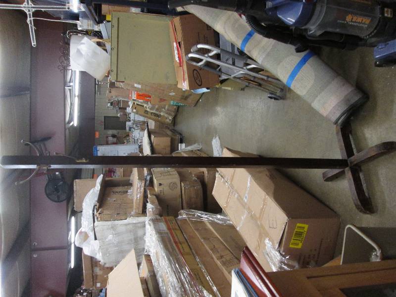 lot 64 image: Wood Coat Rack...