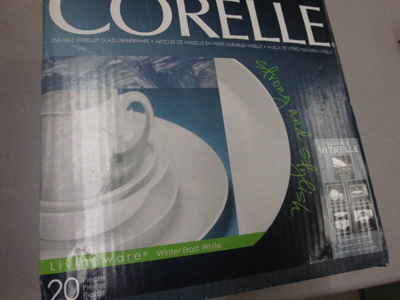 lot 116 image: Sealed 20 Piece Corelle Livingware ...