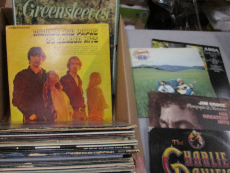 lot 129 image: Large Assortment of Vinyl Albums...