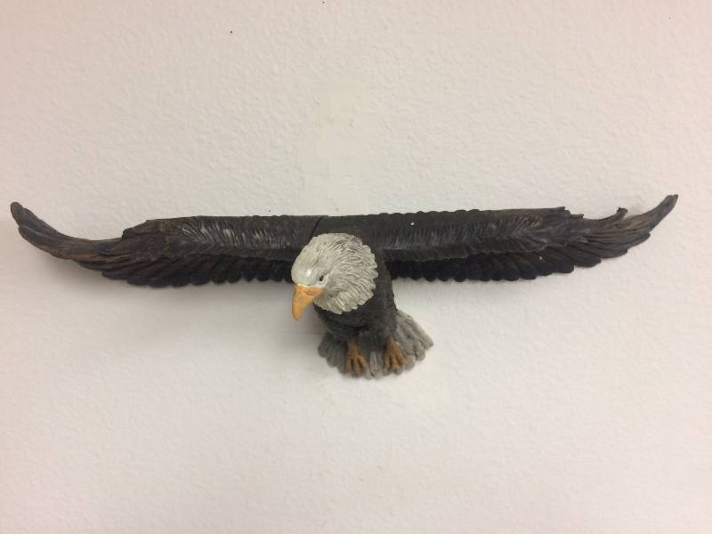 lot 22 image: 3D Eagle Wall Hanging