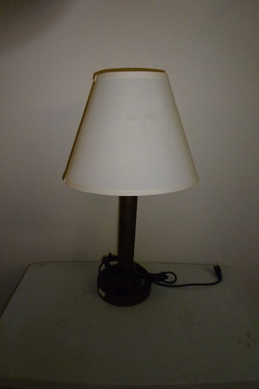 End Table Lamp with shade