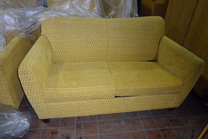 Cloth pull out couch