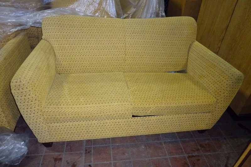 Cloth pull out couch