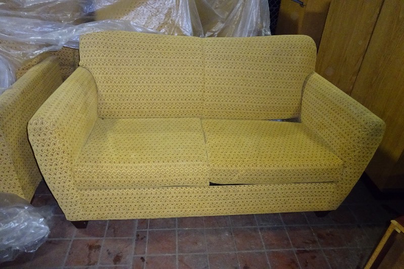 Cloth pull out couch