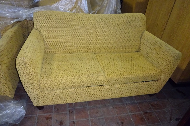 Cloth pull out couch