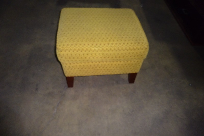 Cloth Ottoman Used