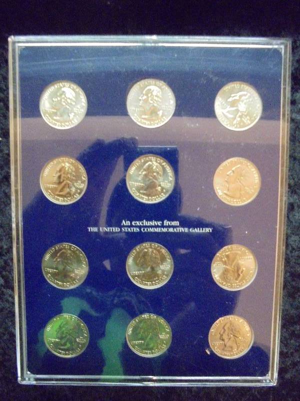 2009 US Quarter Collection in Display