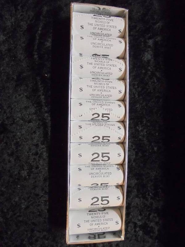 250 US Nickels, Uncirculated, Face Value $12.50