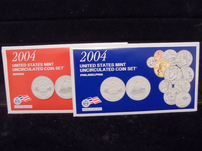2004 US Mint Uncirculated Coin Set