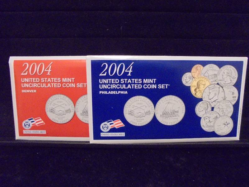 2004 US Mint Uncirculated Coin Set