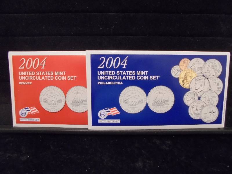 2004 US Mint Uncirculated Coin Set