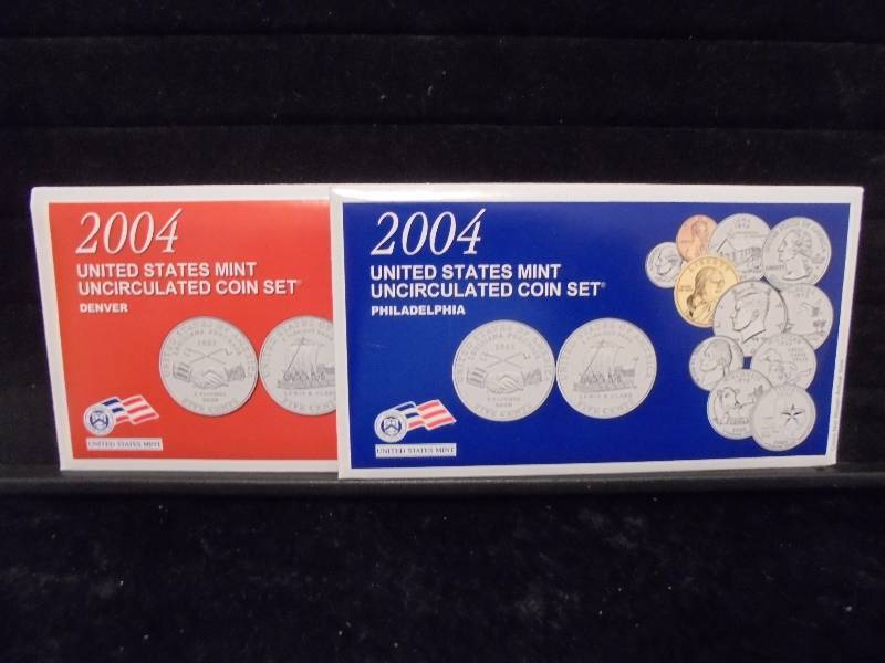 2004 US Mint Uncirculated Coin Set
