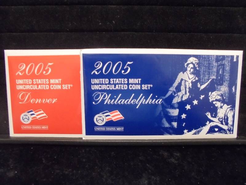 2005 US Mint Uncirculated Coin Set