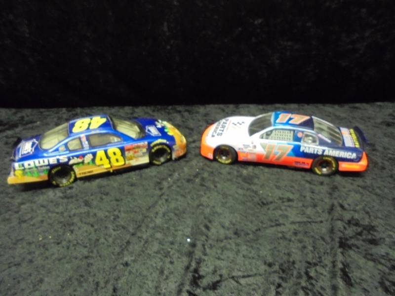 lot 12 image: Lot (2) 118 Diecast - Racing Champ #17 Parts America, Action #48 Lowes