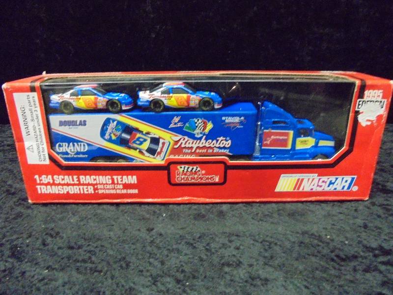 lot 48 image: Racing Champions 164 Race Team Transporter, #8