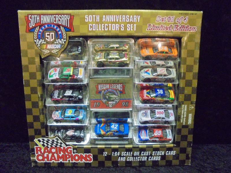 lot 61 image: Racing Champions 164 50th Anniversary Collector Set, Set #1 of 4
