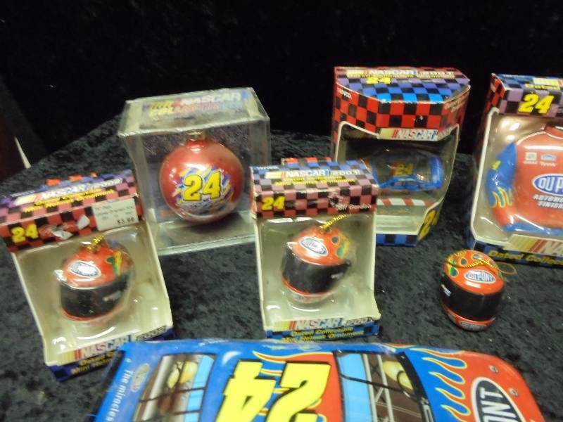 lot misc jeff gordon nascar ornaments nascar other lot misc jeff gordon nascar ornaments nascar other