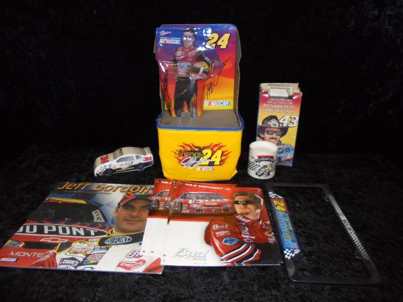 lot 84 image: Lot - Misc NASCAR Advertising Pieces, Jeff Gordon, etc
