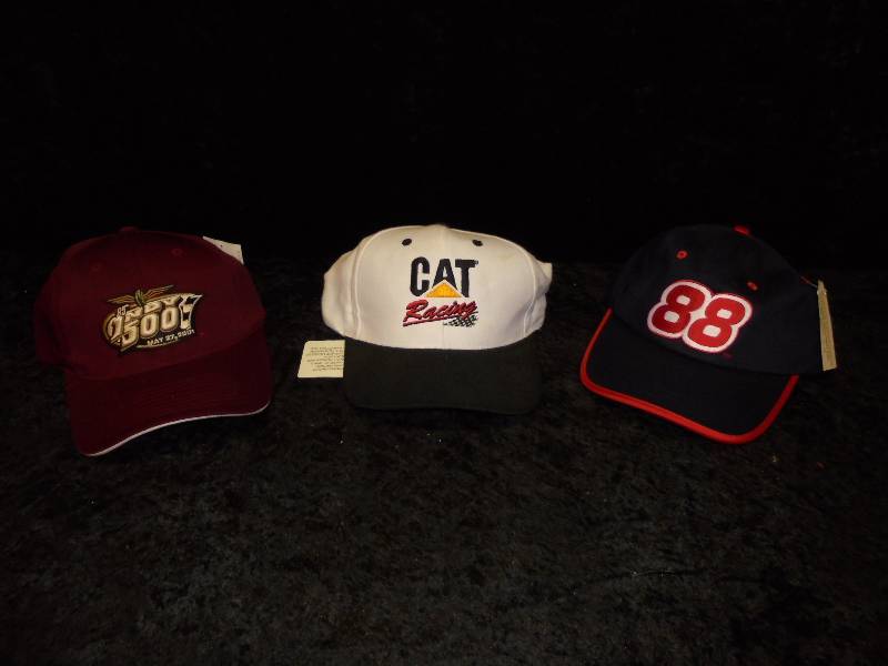 lot 91 image: Lot - Hats - Cat, 88, Indy, mostly NWT