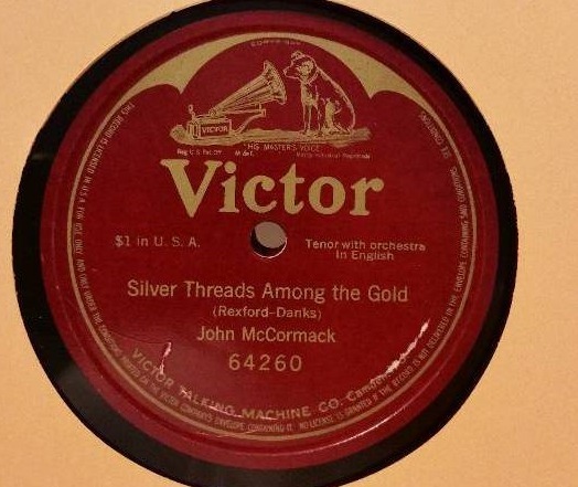 Lot of (5) WWI Era (1912-1919) Vintage 78 rpm (4 Single and 1 Double Sided) Victor Records - See Description for Songs and Artists