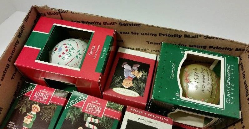 Bargain Lot of (20) Hallmark Keepsake Ornaments in Original Boxes - See Pictures