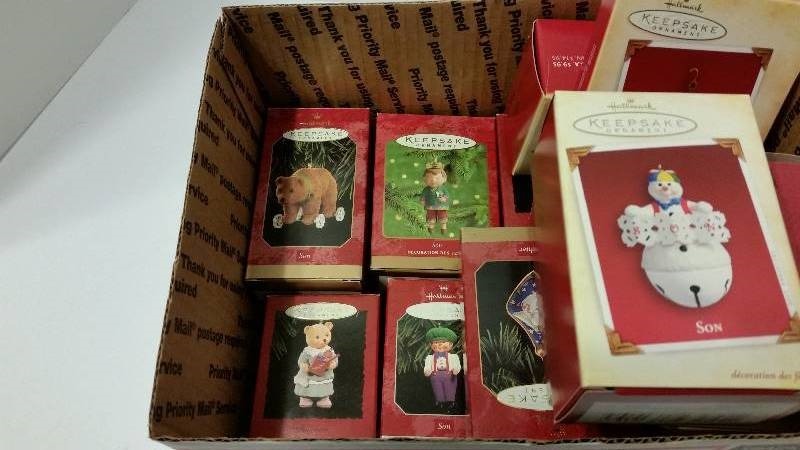 Bargain Lot of (15) Hallmark Keepsake Ornaments in original boxes - Nice - See Pictures