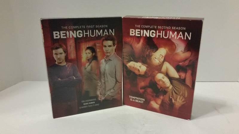 Being Human Seasons 1 and 2 on DVD