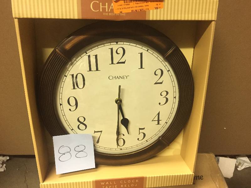 lot 88 image: Channey Instruments Wall Clock