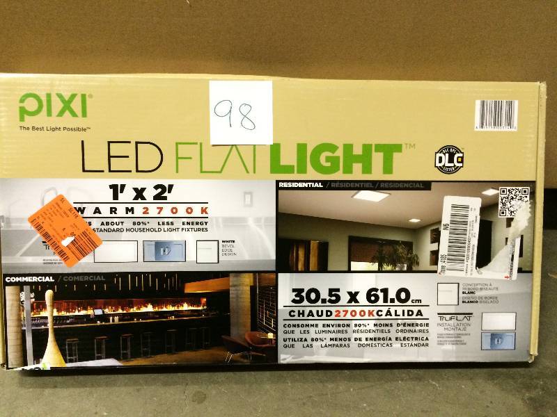 lot 98 image: Pixi LED Flat Light 1x2 Never used