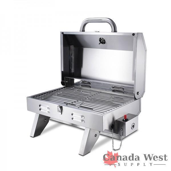 lot 43 image: NEW STAINLESS STEEL BBQ PORTABLE HGG2005U