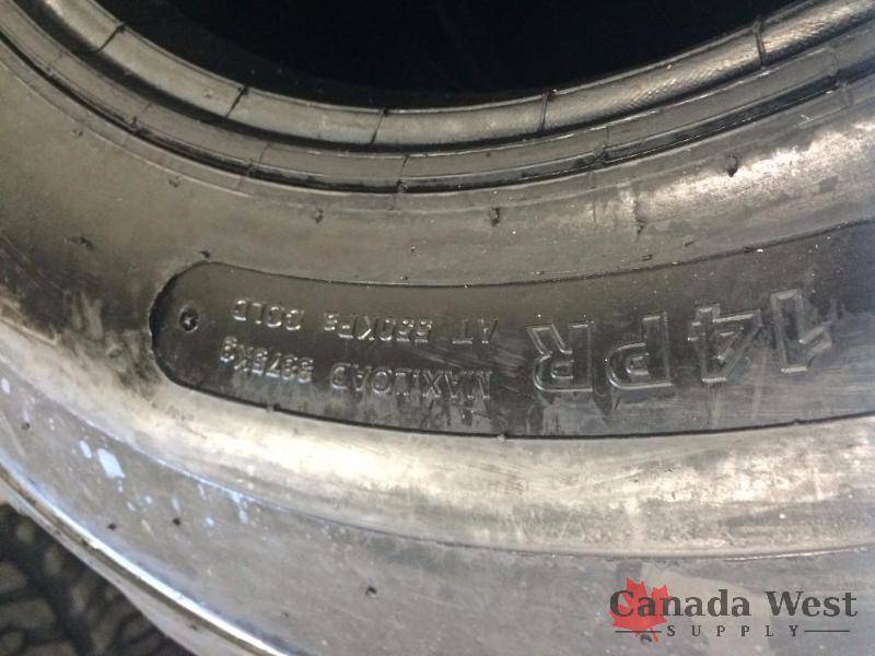 lot 89 image: NEW LOT OF 4 X 14X17.5 SKID STEER TIRES HONOR
