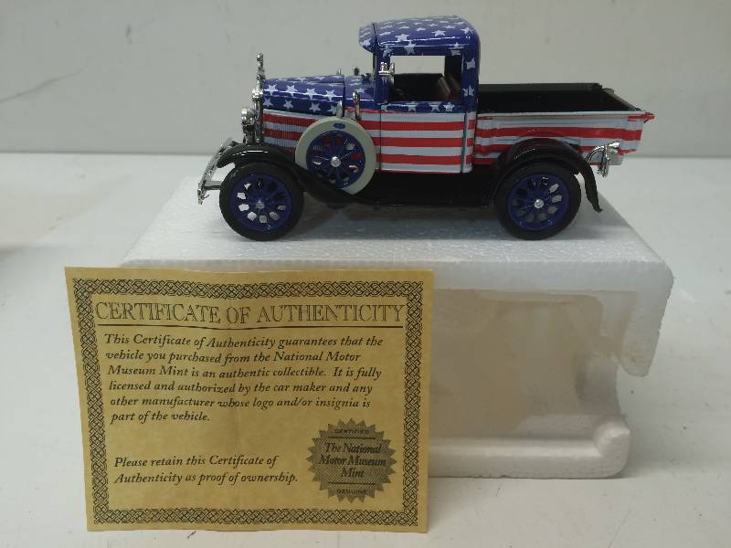 lot 63 image: 1931 Ford Model A Pick Up Truck With Flag Design