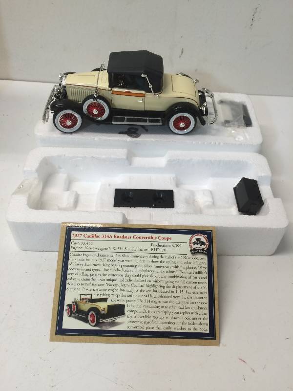 lot 9 image: 1927 Cadillac 314A Roadster Convertible Coupe