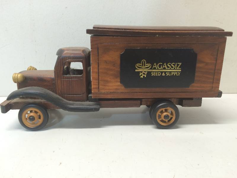lot 54 image: Wood Model Trucks