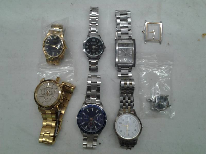 lot 17 image: Lot Of 6 Assorted Mens Watches & Parts