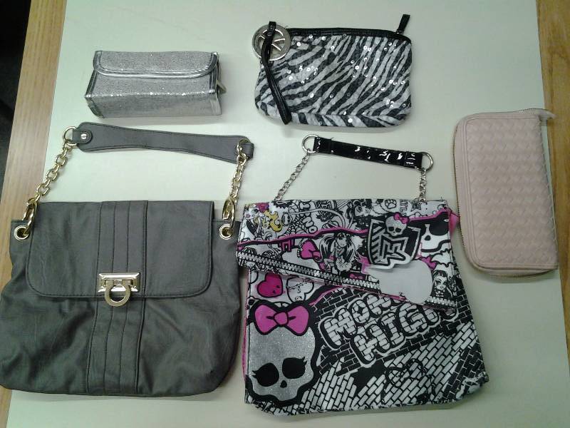 lot 30 image: 5-Assorted Purses & Wallet