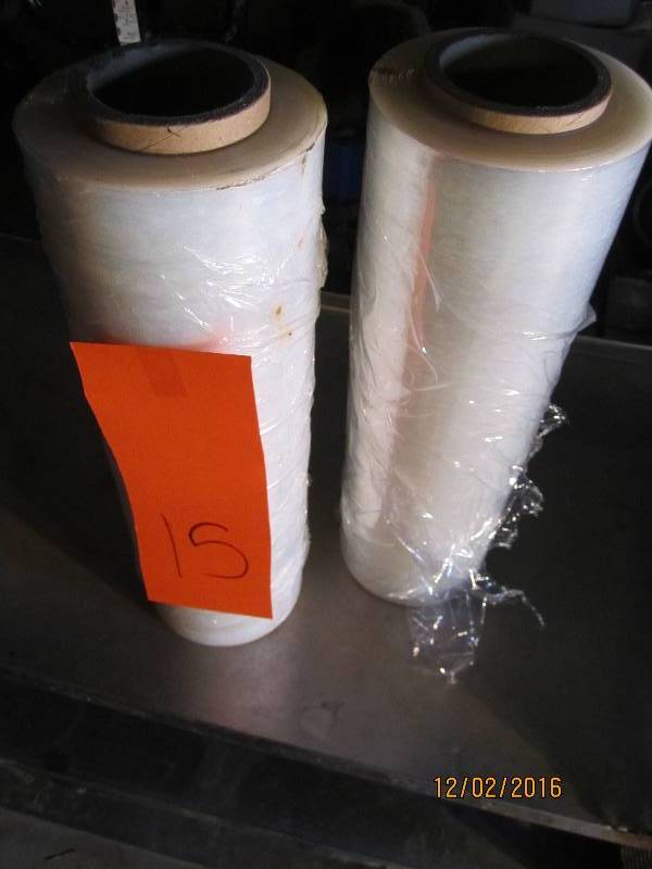 2 rolls of shrink wrap...