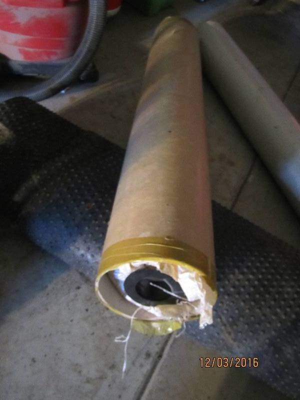 roll of burgundy banner making mate...