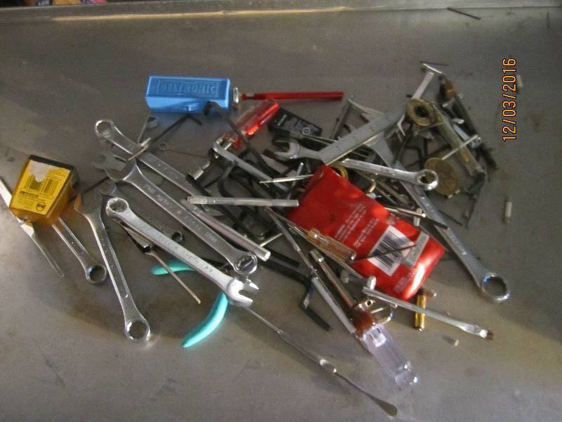 Lot of hand tools...