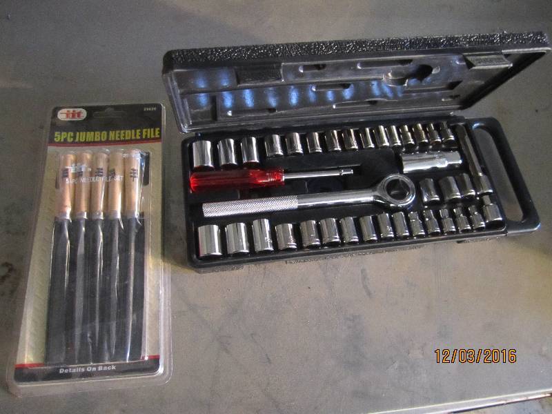 Super clean socket set and new file...