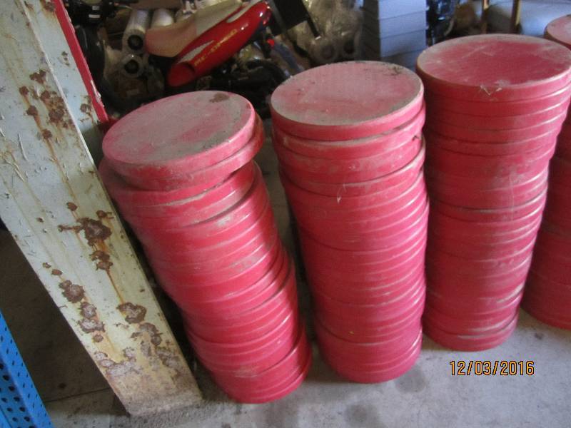 Lot of approximately 80 solid plast...